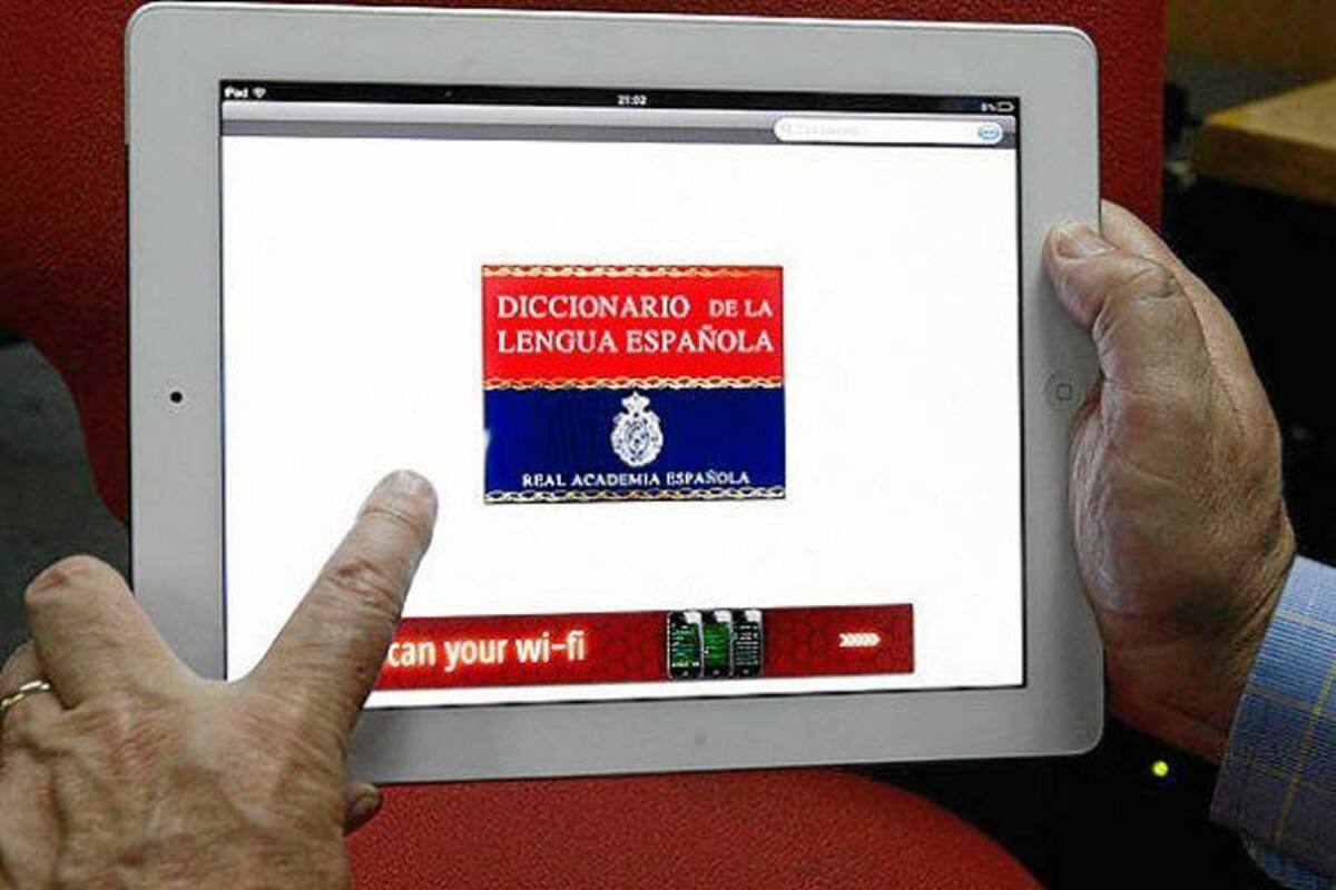 El Diccionario de la RAE se puede consultar gratis desde celulares y tabletas (Foto: Tomada de internet/VANGUARDIA.COM)