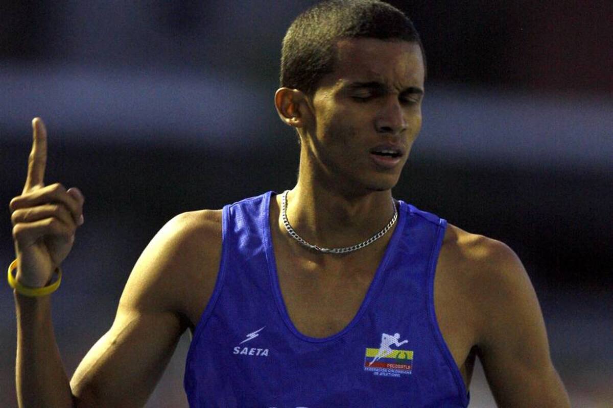 Colombiano Rafith Rodríguez ganó el oro en los 800 metros (Foto: Archivo/VANGUARDIA LIBERAL)