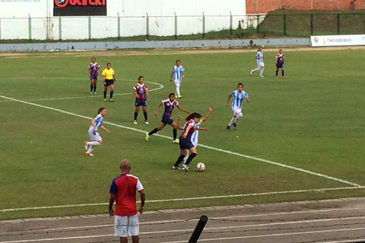 Real Santander femenino cayó 1-0 contra Unión Magdalena (Foto: Julián Patiño / VANGUARDIA LIBERAL)