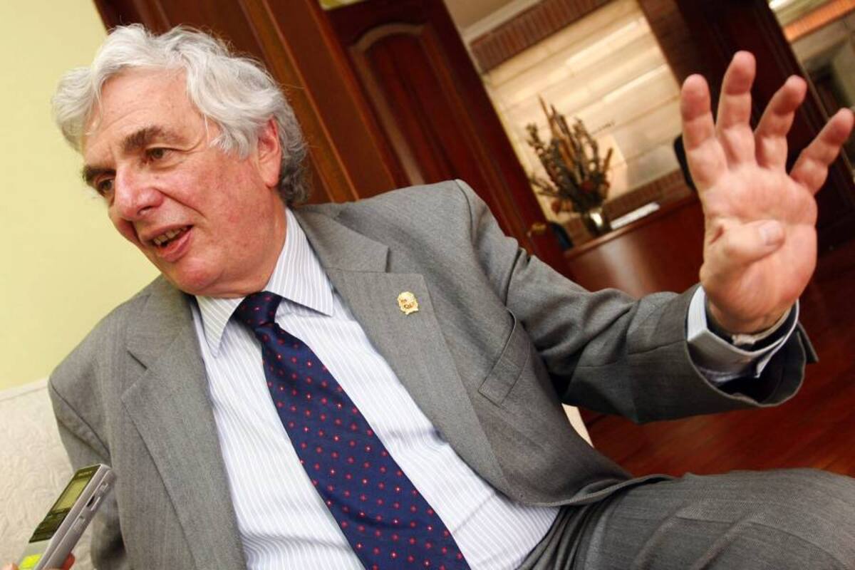 El rector de la U. Nacional Moisés Wasserman (Foto: Colprensa/ VANGUARDIA LIBERAL)
