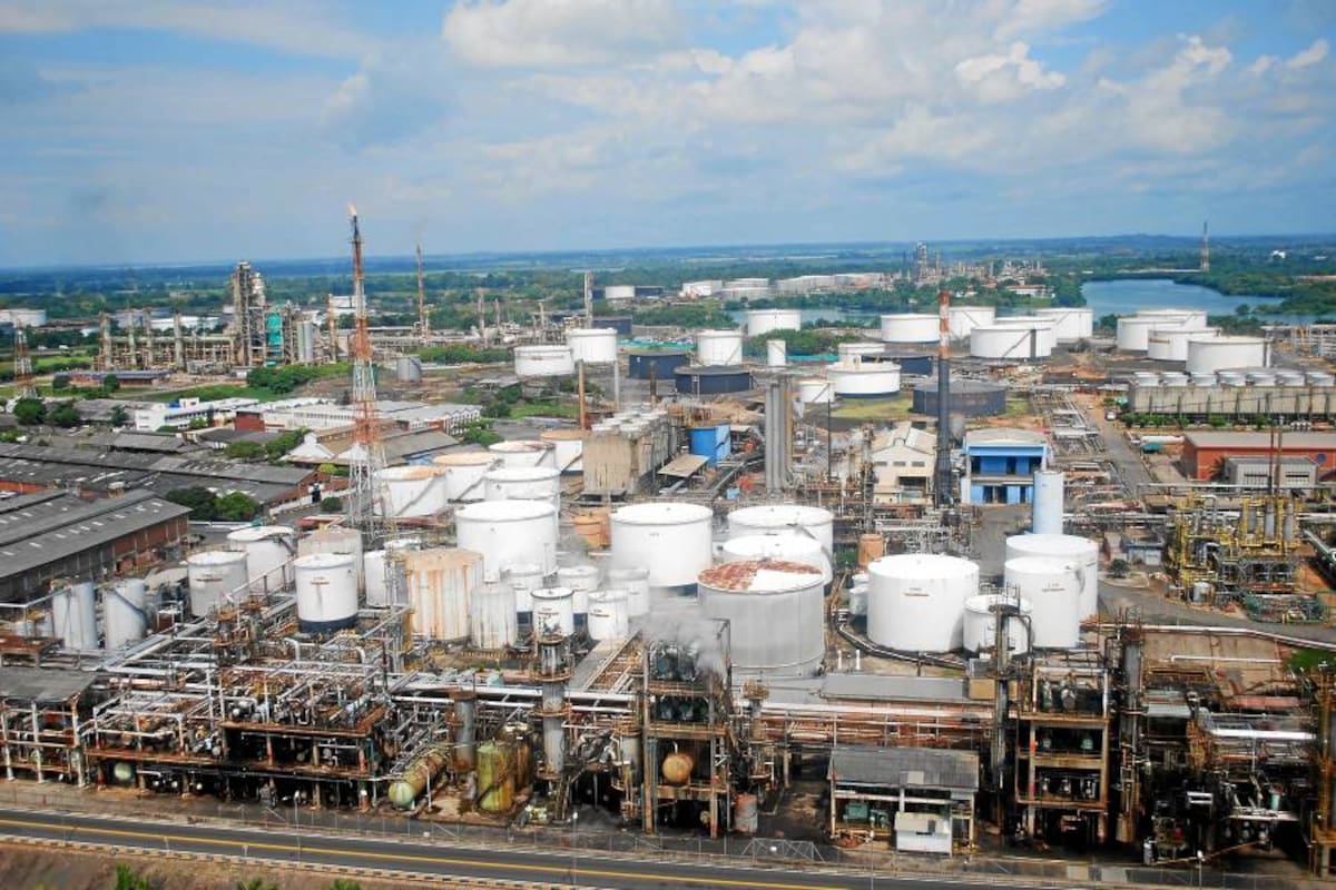 A cese de actividades contratistas de la refinería de Barrancabermeja (Foto: Archivo/VANGUARDIA LIBERAL)