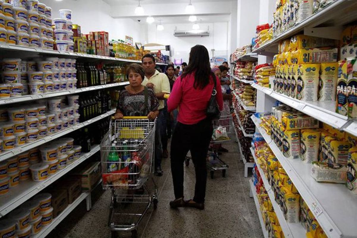 El paro estimuló las compras en los supermercados (Foto: Colprensa/ VANGUARDIA LIBERAL)