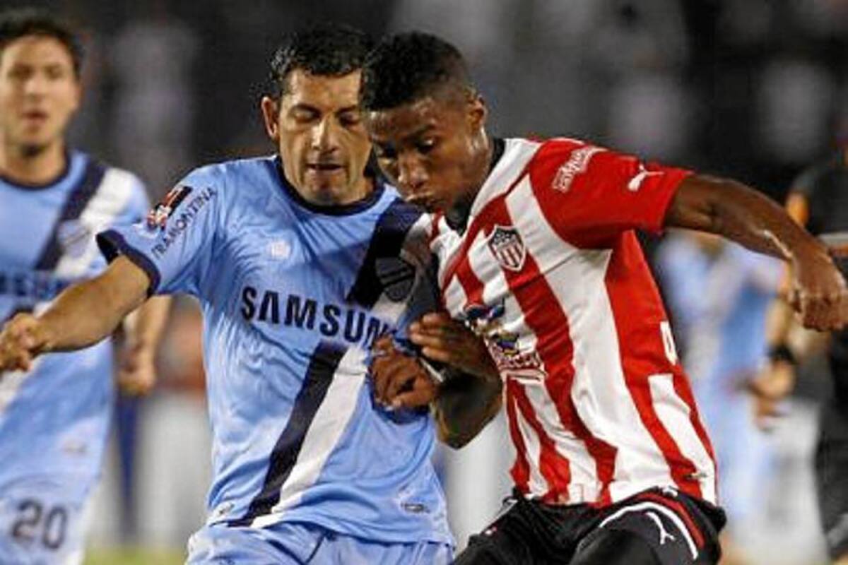 Bolívar derrotó 2-1 al Júnior por la Copa Libertadores (Foto: Tomada de Internet/VanguardiaLiberal)