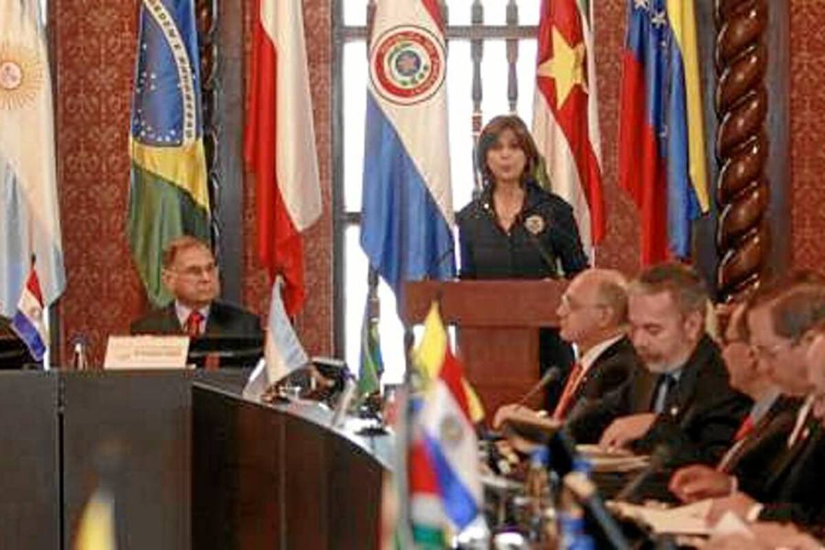 Unasur estudia la creación de dos consejos para temas electorales y de seguridad (Foto: Colprensa/VANGUARDIA LIBERAL)