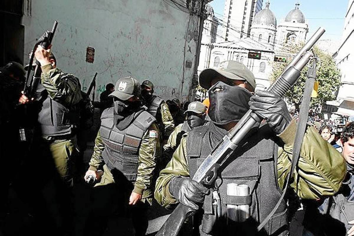 Policías bolivianos cumplen cinco días amotinados (Foto: Tomada de Internet/VanguardiaLiberal)