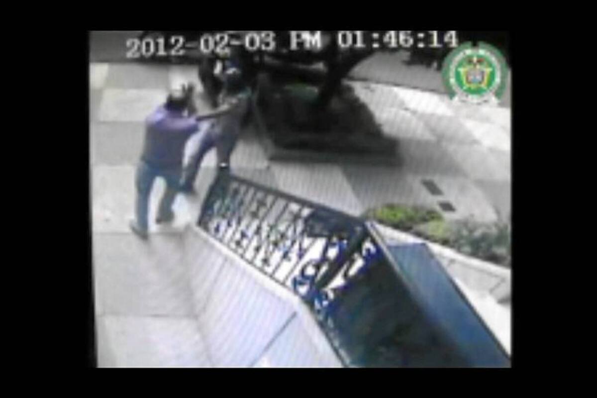 Video registró robo en el barrio El Prado de Bucaramanga