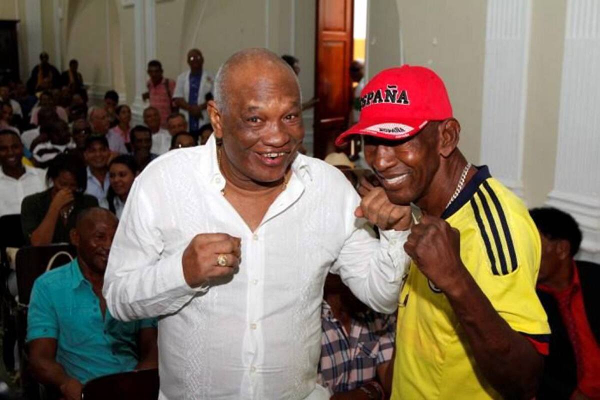 Rocky Valdez, la leyenda del boxeo colombiano que se fue al cielo (Foto: Colprensa /VANGUARDIA LIBERAL)