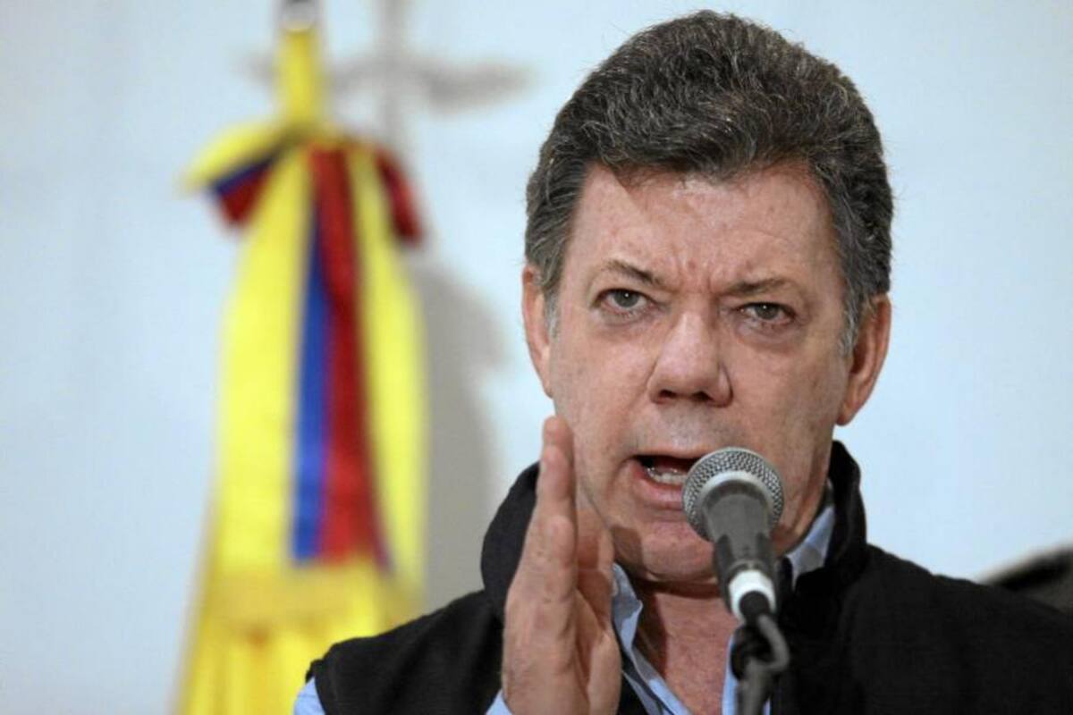 Santos aclara que cabecillas de las Farc no llegarán a cargos de elección popular (Foto: Colprensa/VANGUARDIA LIBERAL)