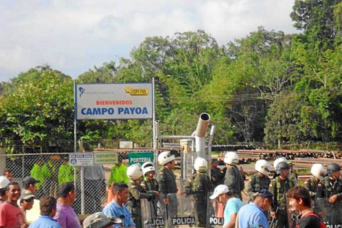 Bloquen otra vez acceso a campos de Petrosantander en Sabana de Torres (Foto: Archivo / Vanguardia Liberal)