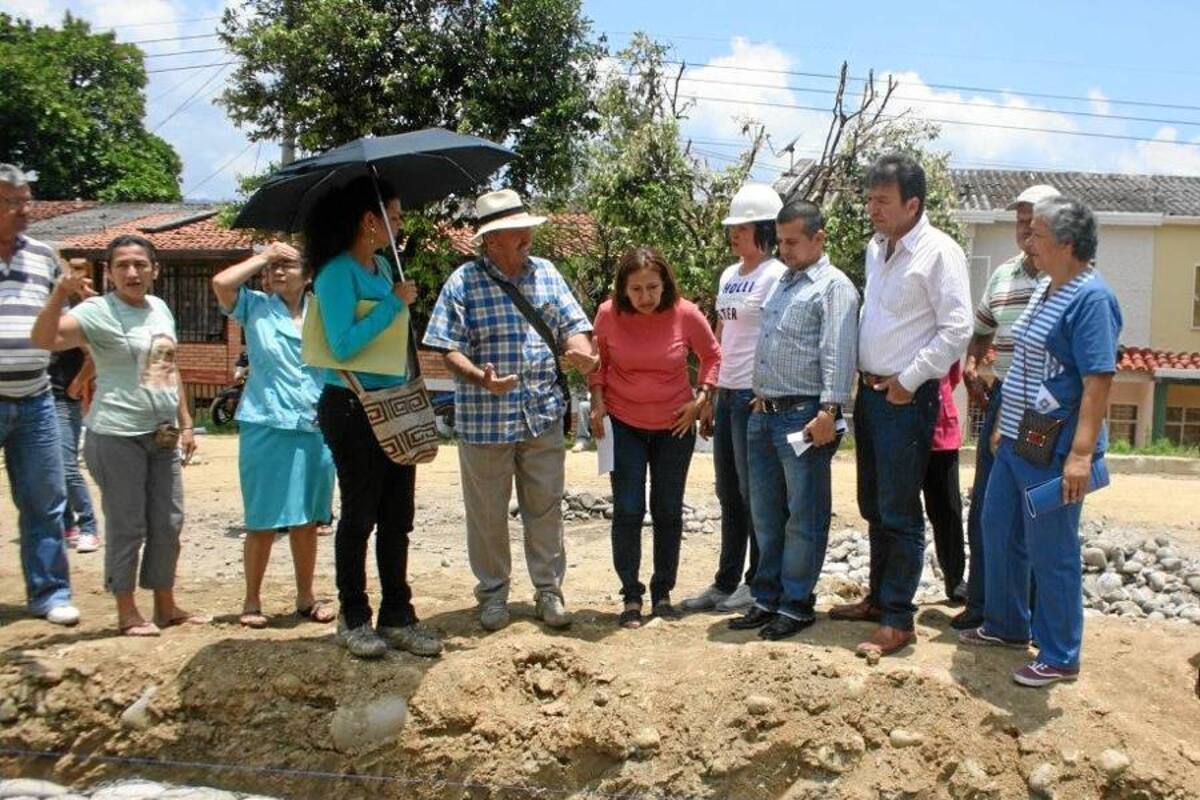 Colombia Humanitaria dio $1.172 millones para obra en San Cristóbal (Foto: Suministrada/ VANGUARDIA LIBERAL)