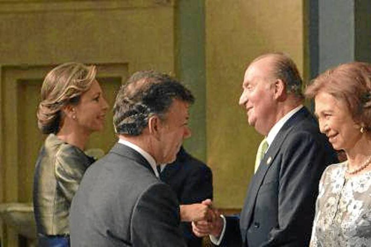 Santos reiteró en España su determinación para acuerdo con las Farc (Foto: Colprensa/VANGUARDIA LIBERAL)