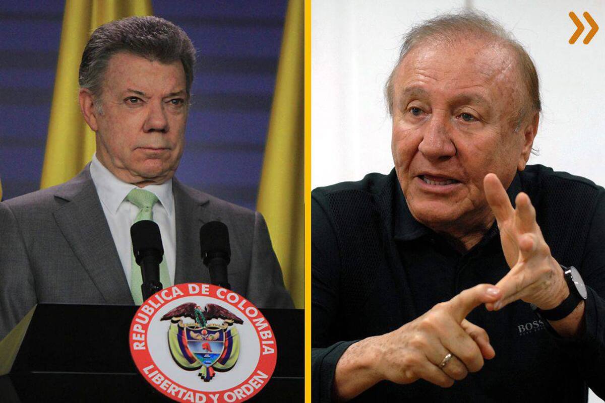 Mientras llaman populista a Rodolfo Hernández, el Alcalde le envía preguntas a Santos (Foto: Archivo /VANGUARDIA LIBERAL)