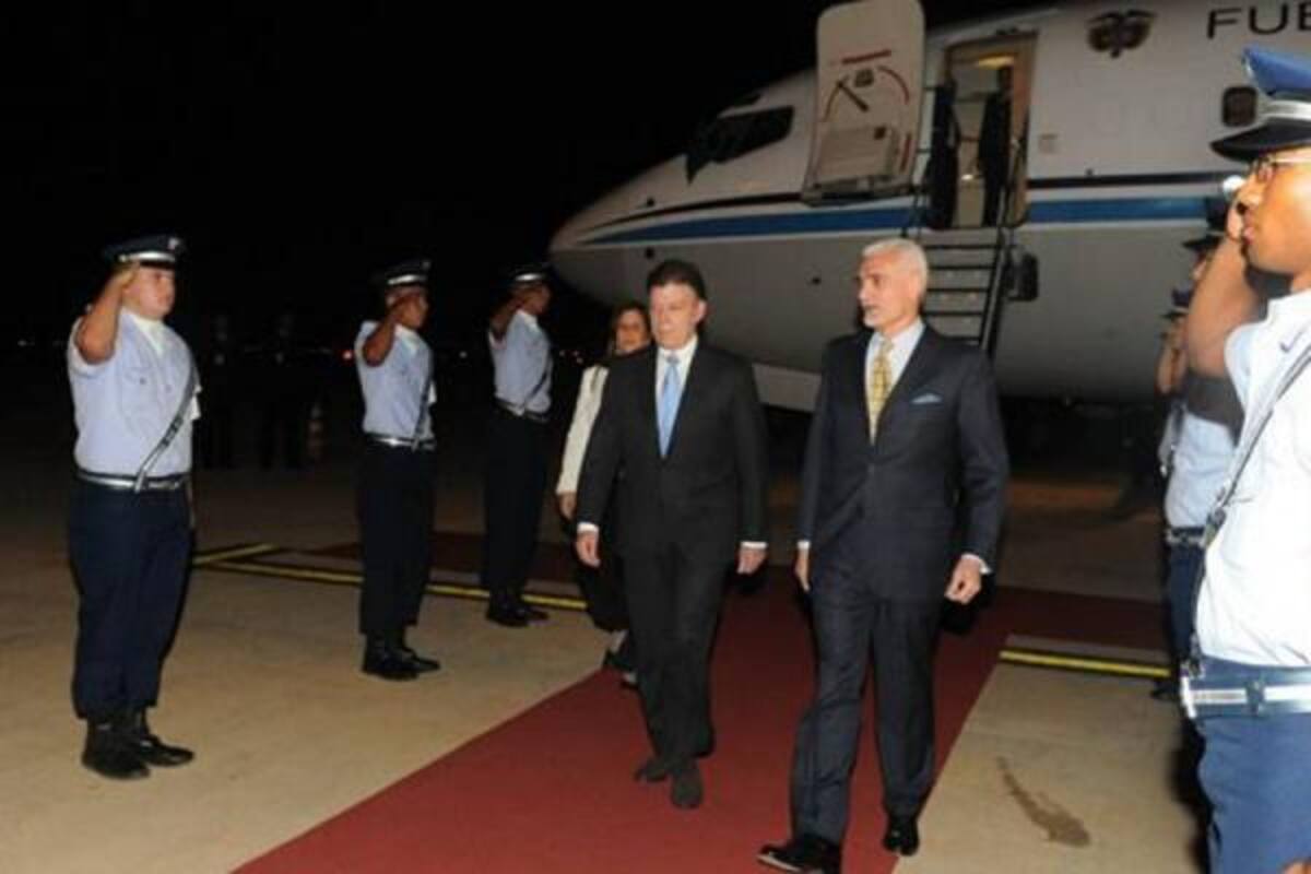 Presidente Juan Manuel Santos llega a Brasilia donde se reunirá con su homólogo brasileño, Luiz Inácio Lula da Silva. (Foto: Colprensa / VANGUARDIA LIBERAL)
