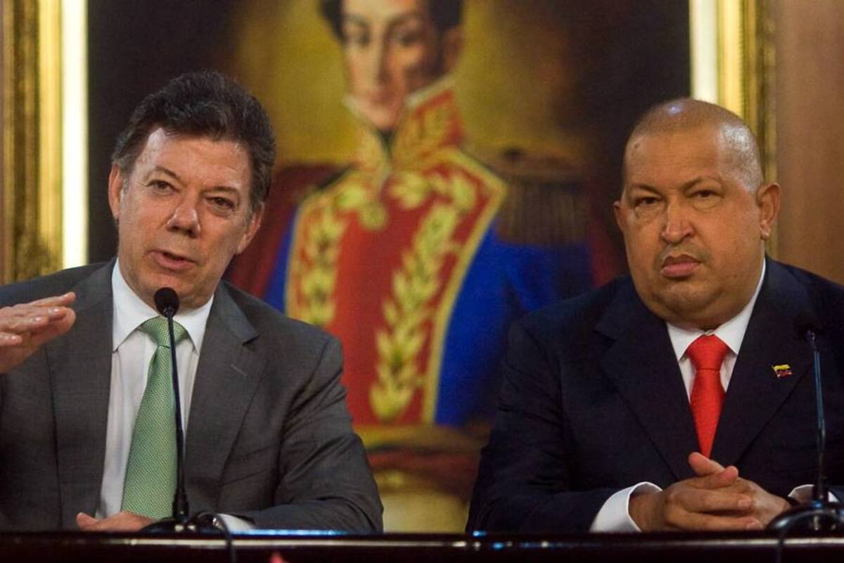 “La paz en Colombia, el mejor tributo al presidente Chávez”: Santos (Foto: Archivo/VANGUARDIA LIBERAL)