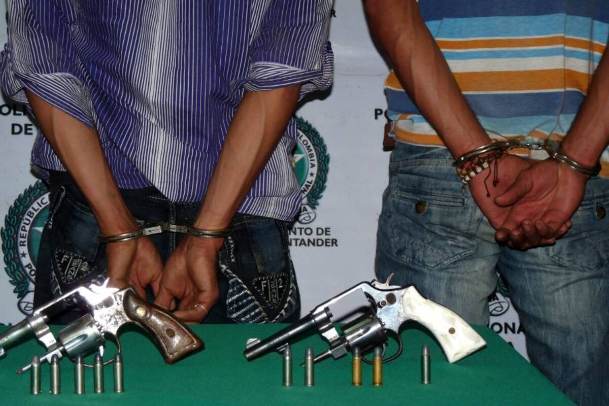 Los detenidos en la acción pertenecen a una banda de la delincuencia común, según la misma fuente. (Foto: Archivo/VANGUARDIA LIBERAL)