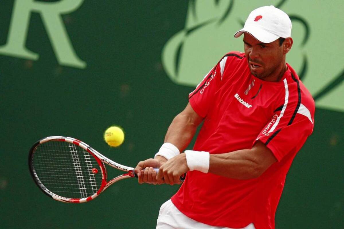 Alejandro Falla, cabeza de serie del Seguros Bolívar Open de Bucaramanga (Foto: Colprensa/VANGUARDIA LIBERAL)
