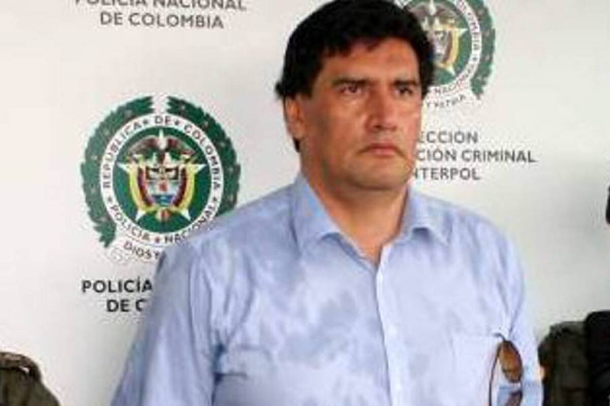 Capturan a integrante del Estado Mayor de las Farc alias "Erick" (Foto: Tomada de elcolombiano.com)