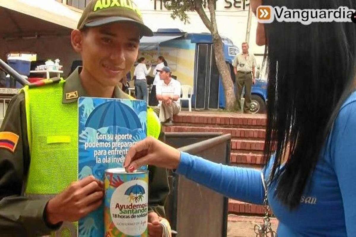 Así transcurrieron las primeras seis horas de 'Ayudemos a Santander' (Foto: Jineth Prieto/VANGUARDIA LIBERAL)