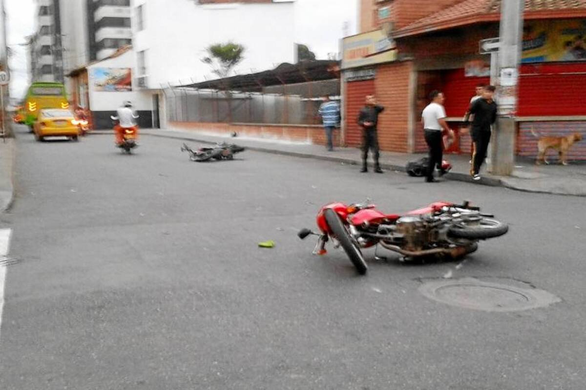 Cuatro accidentes en las últimas 10 horas en el área metropolitana (Foto: Foto Suministrada/VANGUARDIA LIBERAL)