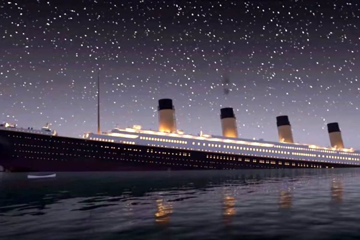 Video revela minuto a minuto el hundimiento del Titanic (Foto: Tomada de YouTube/VANGUARDIA LIBERAL )