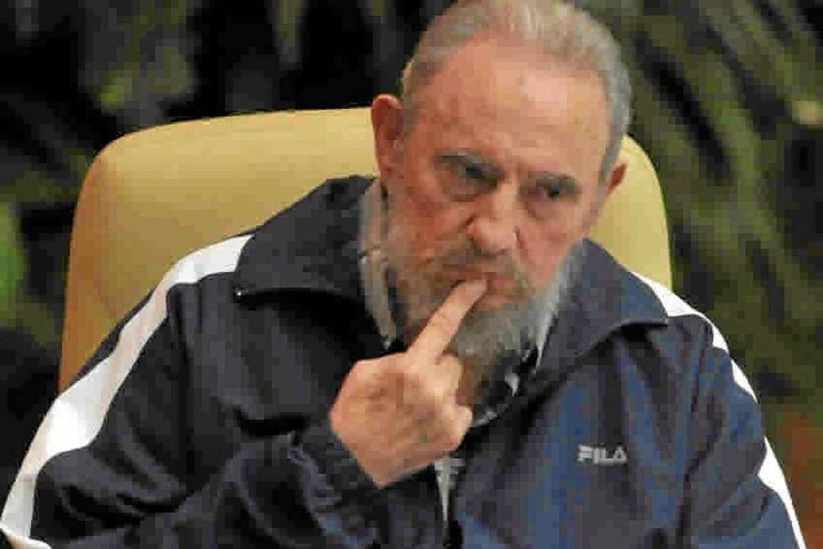 Fidel Castro ironiza sobre la guayabera que lucirá Obama en Cartagena (Foto: AFP/ VANGUARDIA LIBERAL)