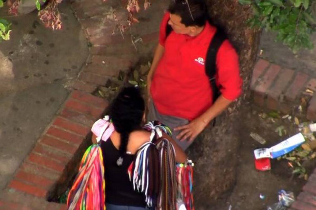 Video registró regreso de vendedores informales al Centro de Bucaramanga (Foto: Suministrada/ Vanguardia Liberal)