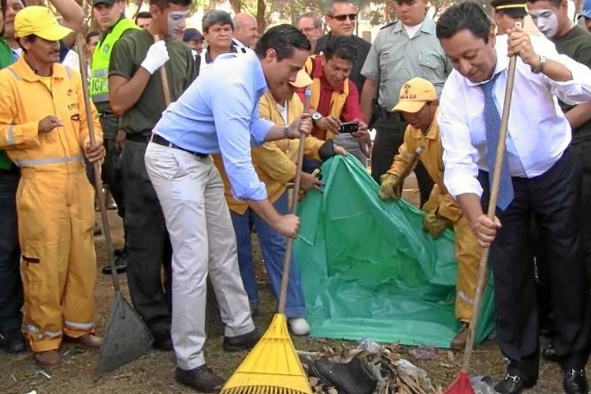 Gobernador y Alcalde dieron marcha al ‘plan padrino’ de parques en Bucaramanga (Foto: Archivo/VANGUARDIA LIBERAL)