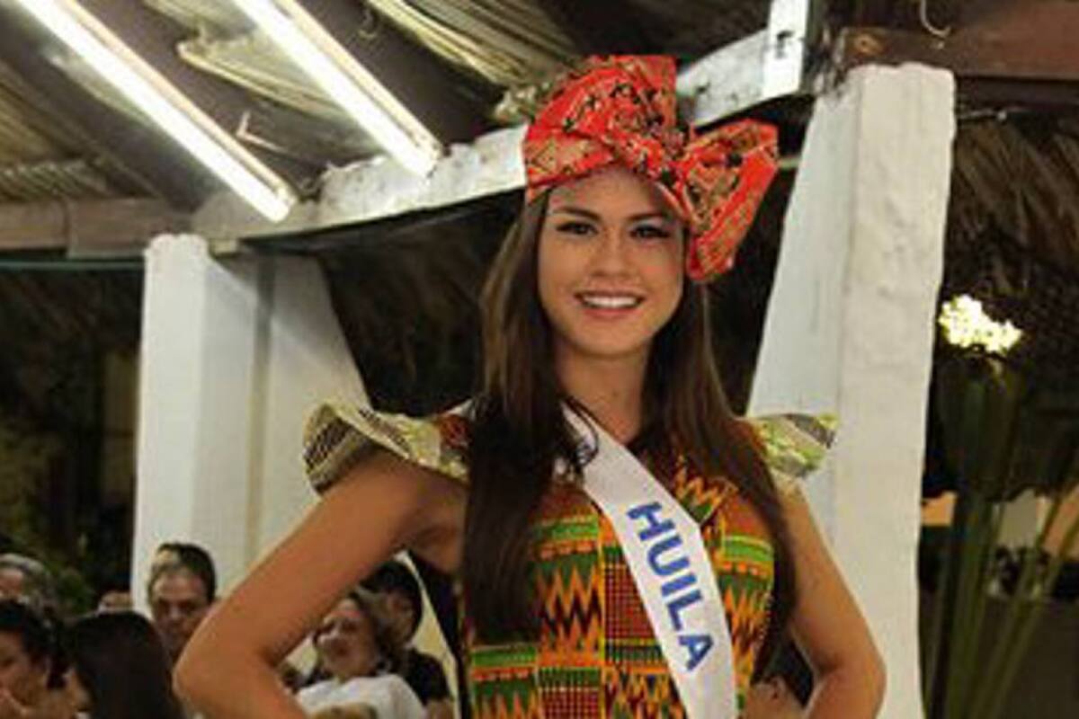 La puntualidad de Laura Saavedra, Señorita Huila, fue premiada (Foto: Colprensa/VANGUARDIALIBERAL)