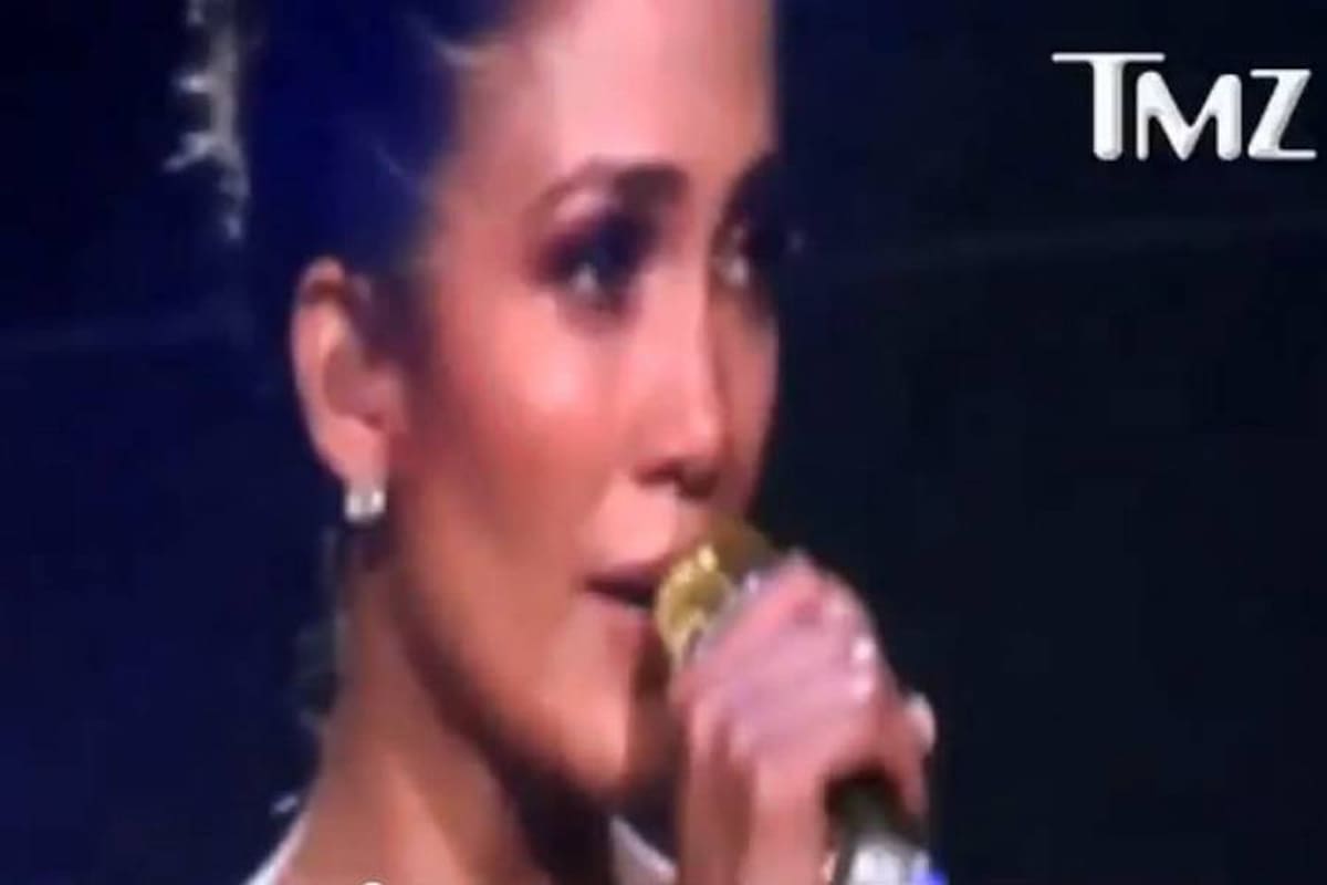 Este fue el concierto en el que JLo lloró al recordar a Marc Anthony (Foto: Tomada de internet/VANGUARDIA LIBERAL)