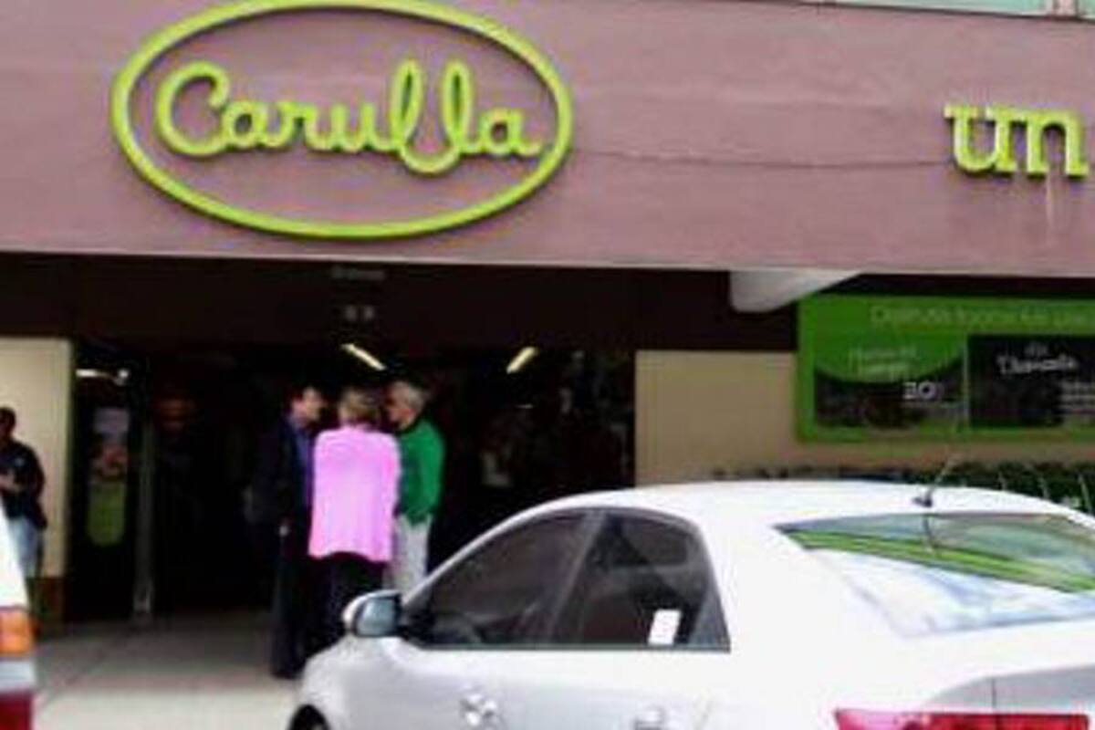 Roban nuevamente un almacén Carulla en Bogotá (Foto: Tomada de elcolombiano.com)
