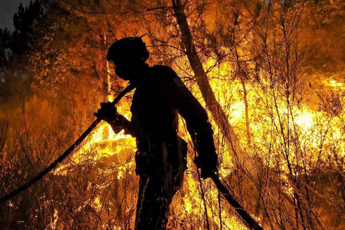Incendio en Los Santos ha consumido más de 800 hectáreas y aún continúa (Foto: Archivo/VANGUARDIALIBERAL)
