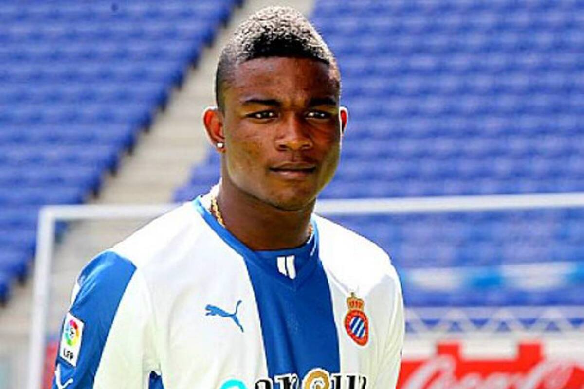 Jhon Córdoba fue presentado como nuevo jugador del Espanyol (Foto: Tomada de Internet/VanguardiaLiberal)