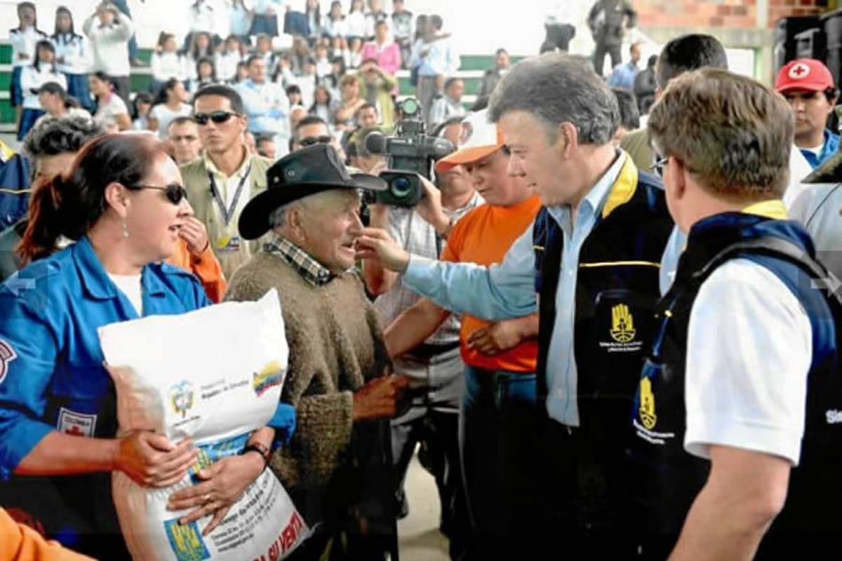 $860 mil millones recibirá Santander para vías y mitigar invierno (Foto: Tomada de www.presidencia.gov.co/VANGUARDIA LIBERAL)