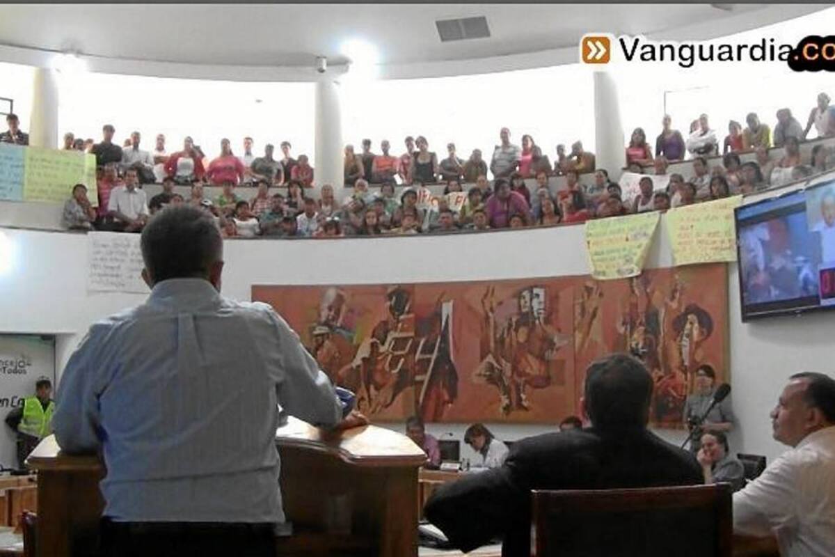 En Cabildo Abierto, comerciantes formales pidieron recuperar el espacio público (Foto: Archivo/VANGUARDIA LIBERAL)