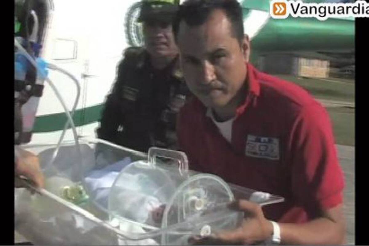 Trasladan de urgencia a bebé prematura por dificultades respiratorias (Foto: Foto Suministrada/VANGUARDIA LIBERAL)