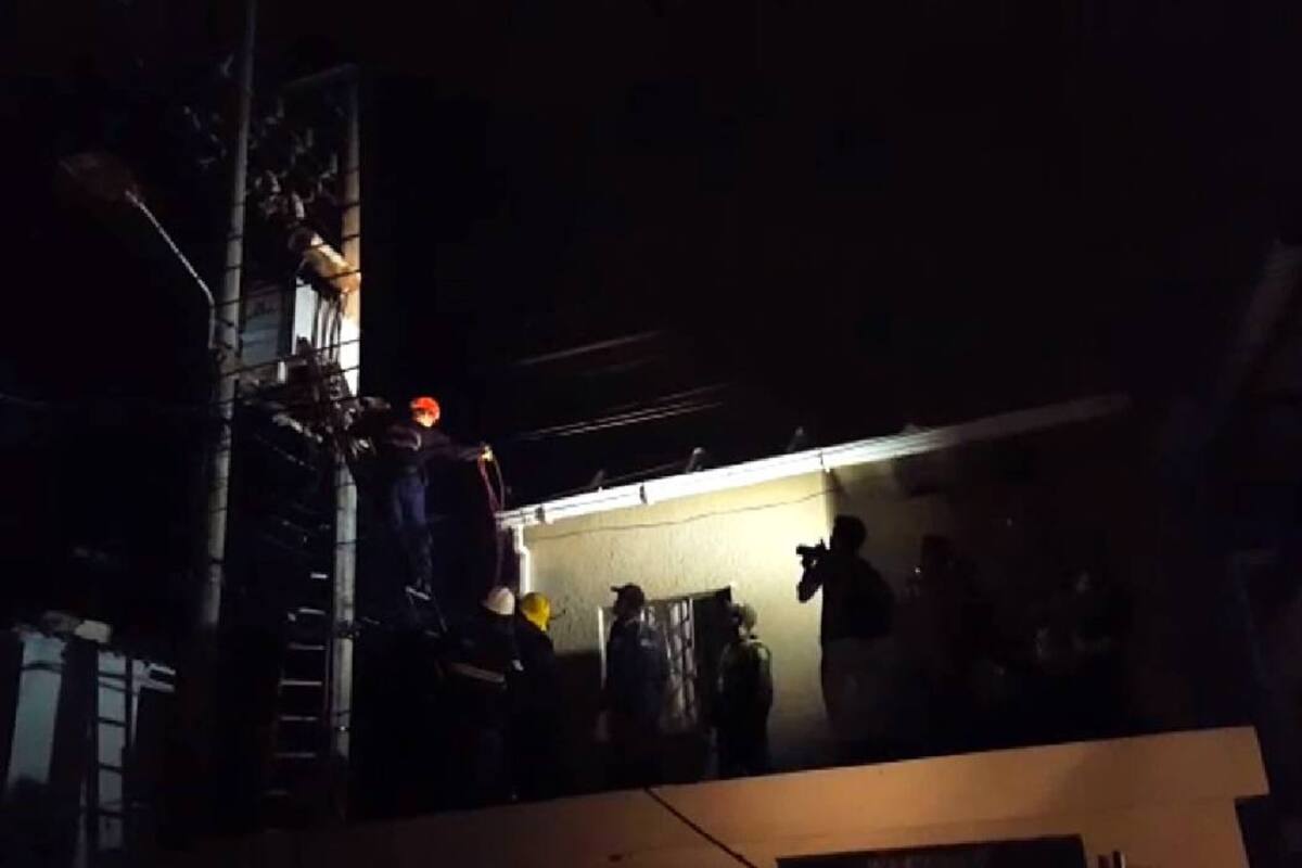 Intentan linchar a presunto ladrón en Girón