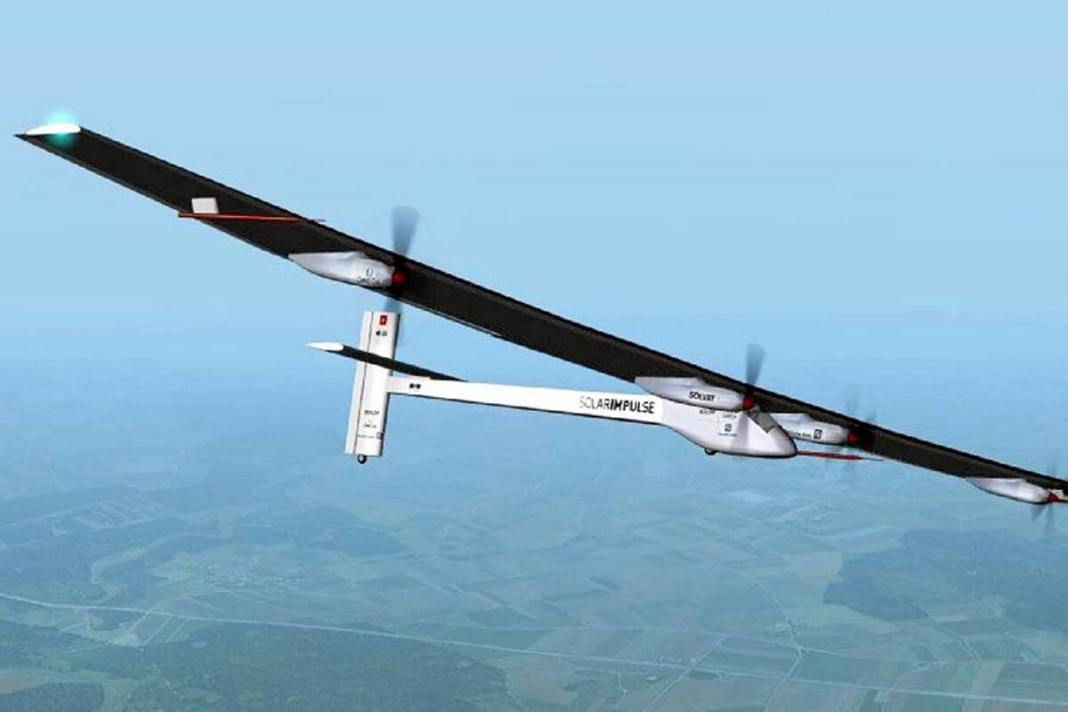 Avión Solar Impulse aterrizó en Uarzazate, en el sur de Marruecos (Foto: Tomado de Internet/ VANGUARDIA LIBERAL)