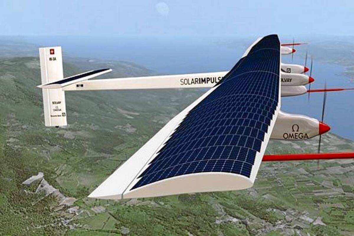 El avión solar despegará mañana de Suiza rumbo a Rabat, con escala en Madrid (Foto: Tomado de Internet/ VANGUARDIA LIBERAL)