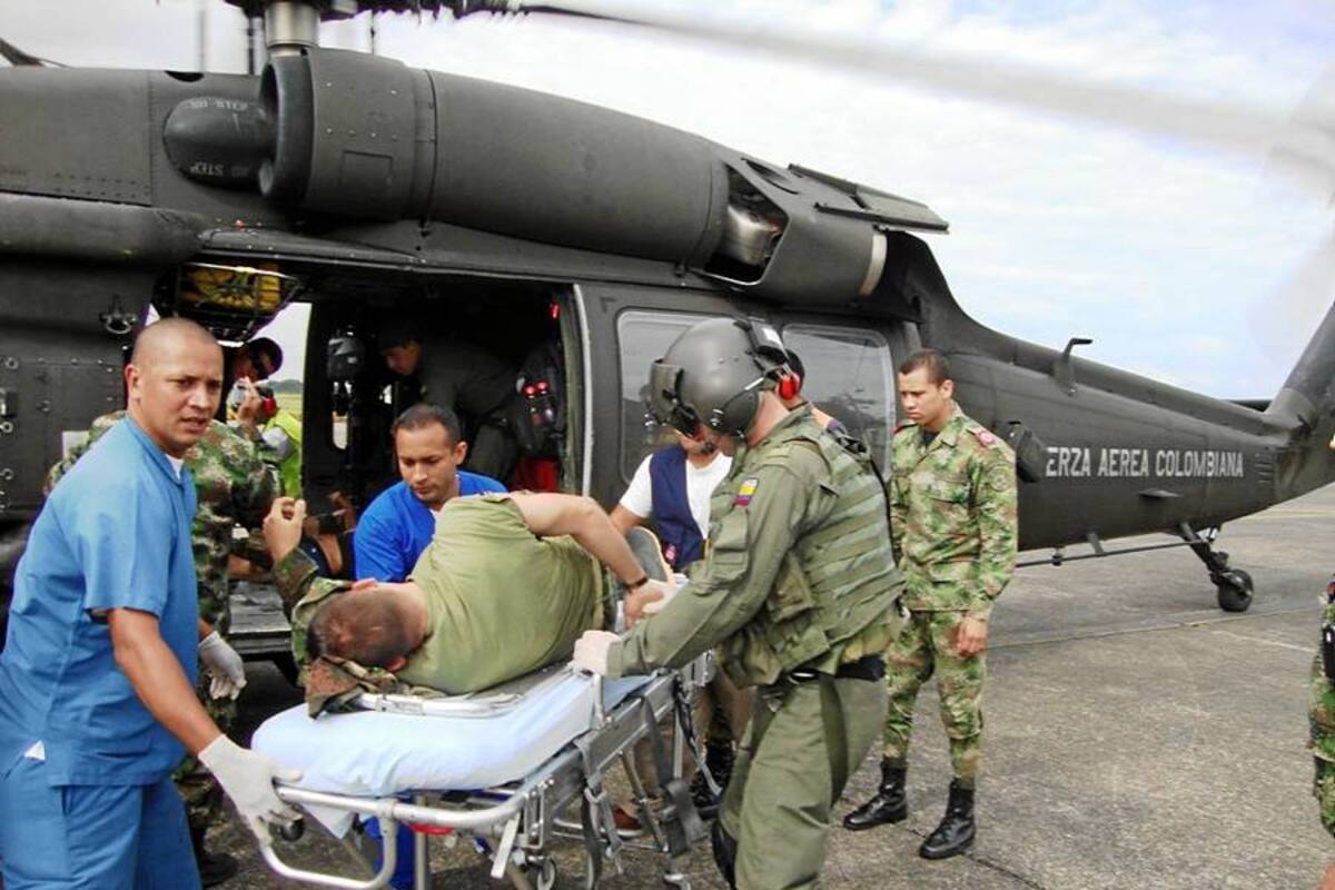 Combates con las Farc dejan heridos a seis militares (Foto: Archivo/VANGUARDIA LIBERAL)