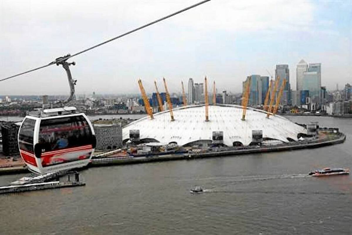 Londres estrena teleférico para los Juegos Olímpicos (Foto: Efe/VanguardiaLiberal)