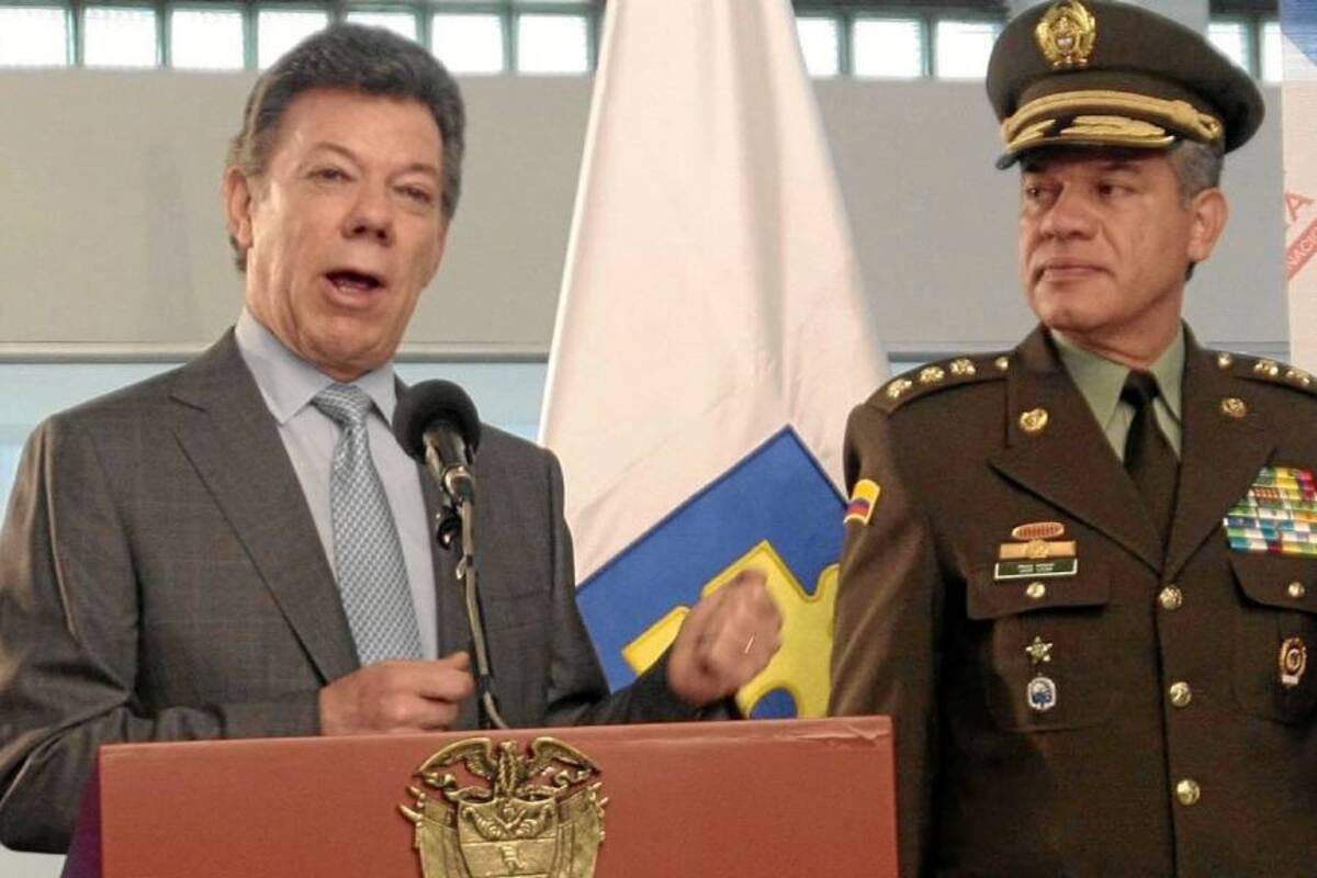 "No vamos a desmilitarizar ni un solo centimetro": Santos (Foto: Colprensa/VANGUARDIA LIBERAL)