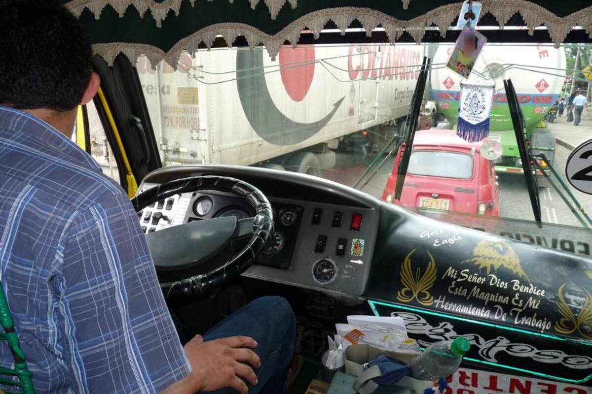 Conductor de un bus resultó herido tras asalto en Estoraques (Foto: Archivo/VANGUARDIA LIBERAL)