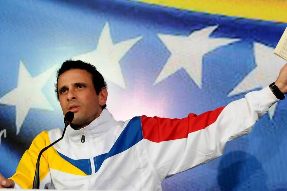 Capriles reta a Maduro a un debate antes de las presidenciales venezolanas (Foto: AFP / VANGUARDIA LIBERAL)