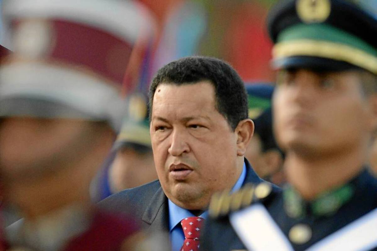 Chávez preside desfile militar por 201 años de Independencia de Venezuela (Foto: AFP/VANGUARDIA LIBERAL)