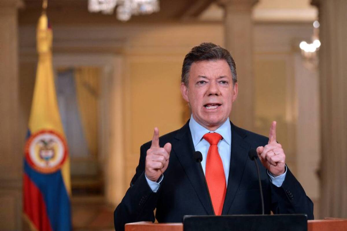 Santos tendría las de ganar si se lanzara a la reelección (Foto: Colprensa/VANGUARDIA LIBERAL)