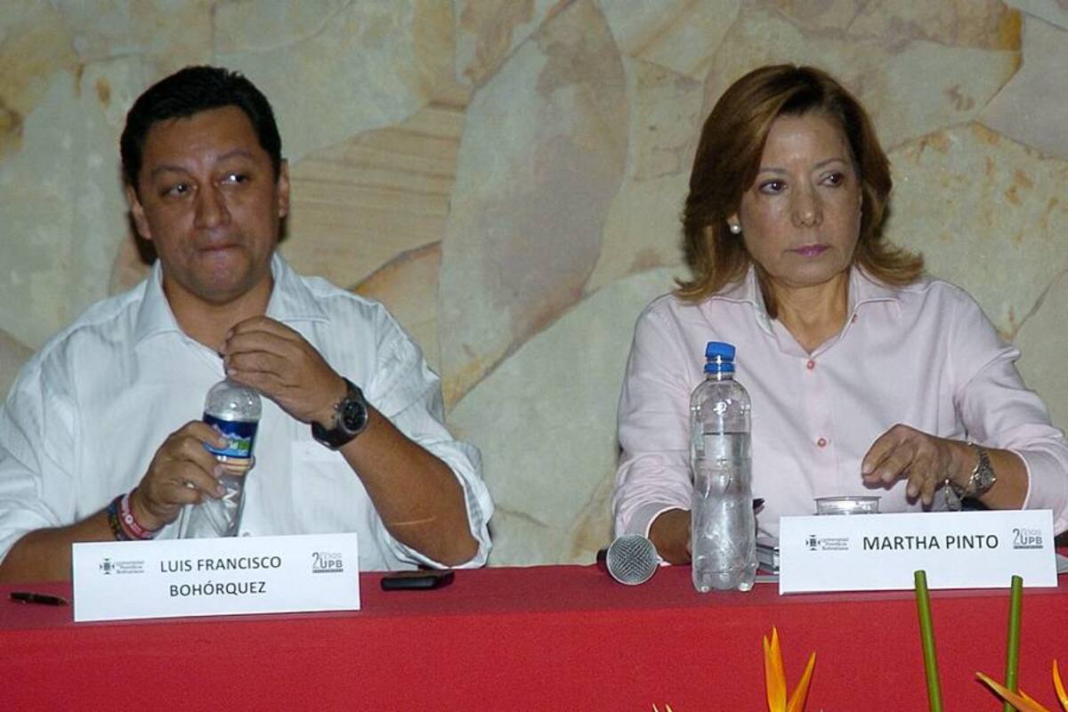 Luis Francisco Bohórquez y Martha Pinto (Foto: Archivo / Vanguardia Liberal)