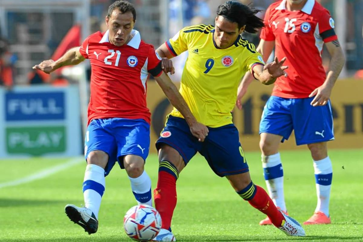 Vea el gol de Chile ante Colombia (Foto: AFP / VANGUARDIA LIBERAL)