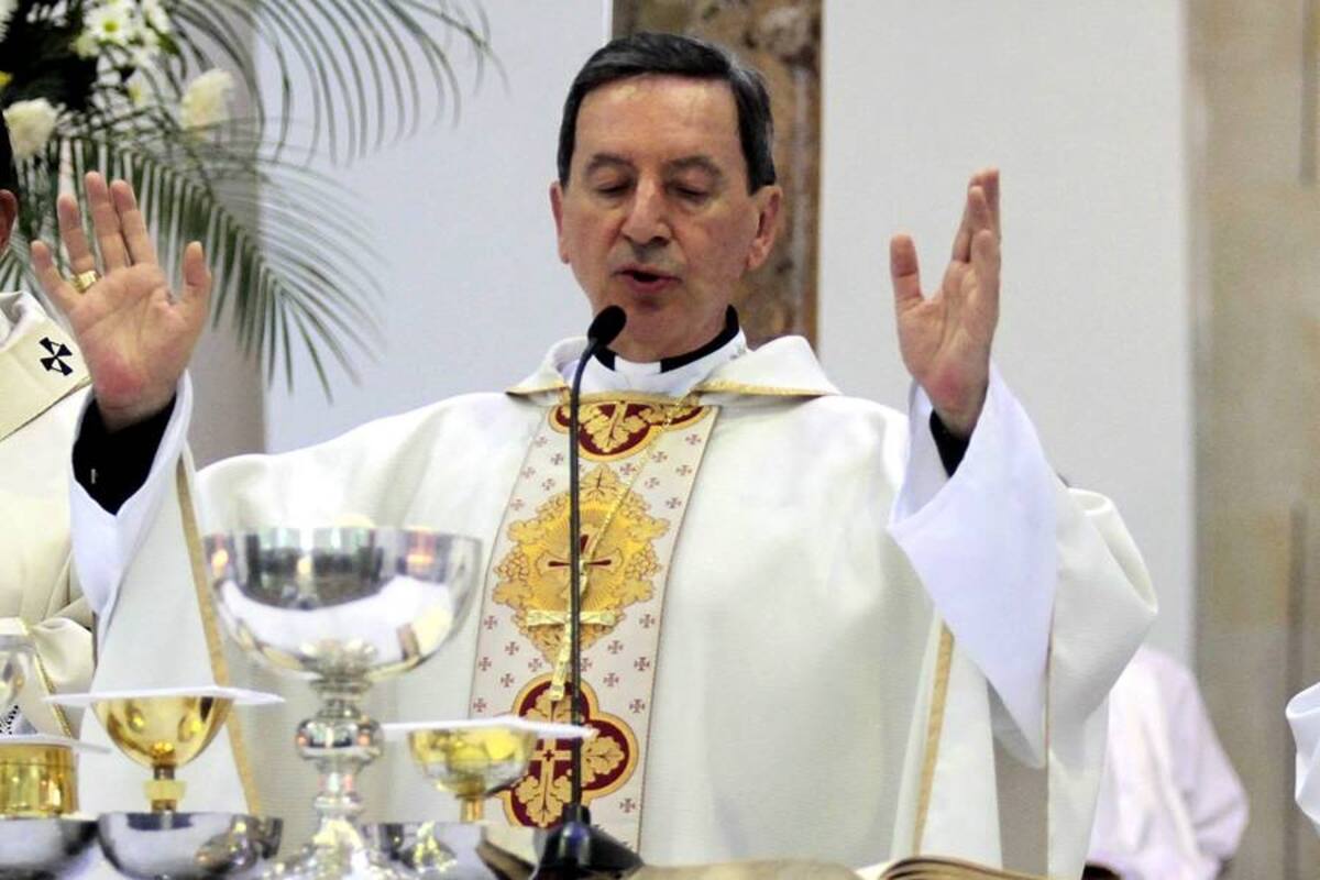 Cardenal Salazar habló en Bucaramanga sobre su participación en elección del Papa (Foto: Javier Gutiérrez / VANGUARDIA LIBERAL)