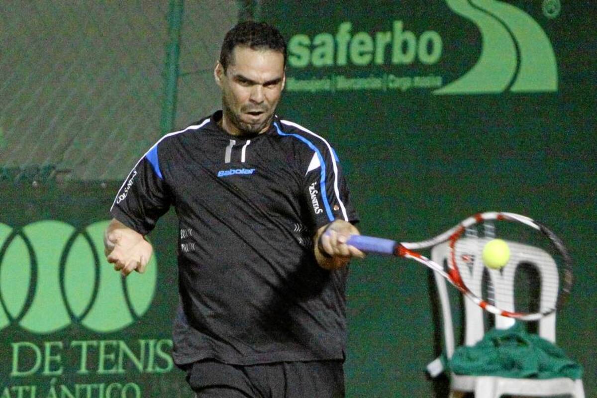 Problemas de meniscos sacaron a Alejandro Falla del Seguros Bolívar open (Foto: Archivo/VANGURDIA LIBERAL)