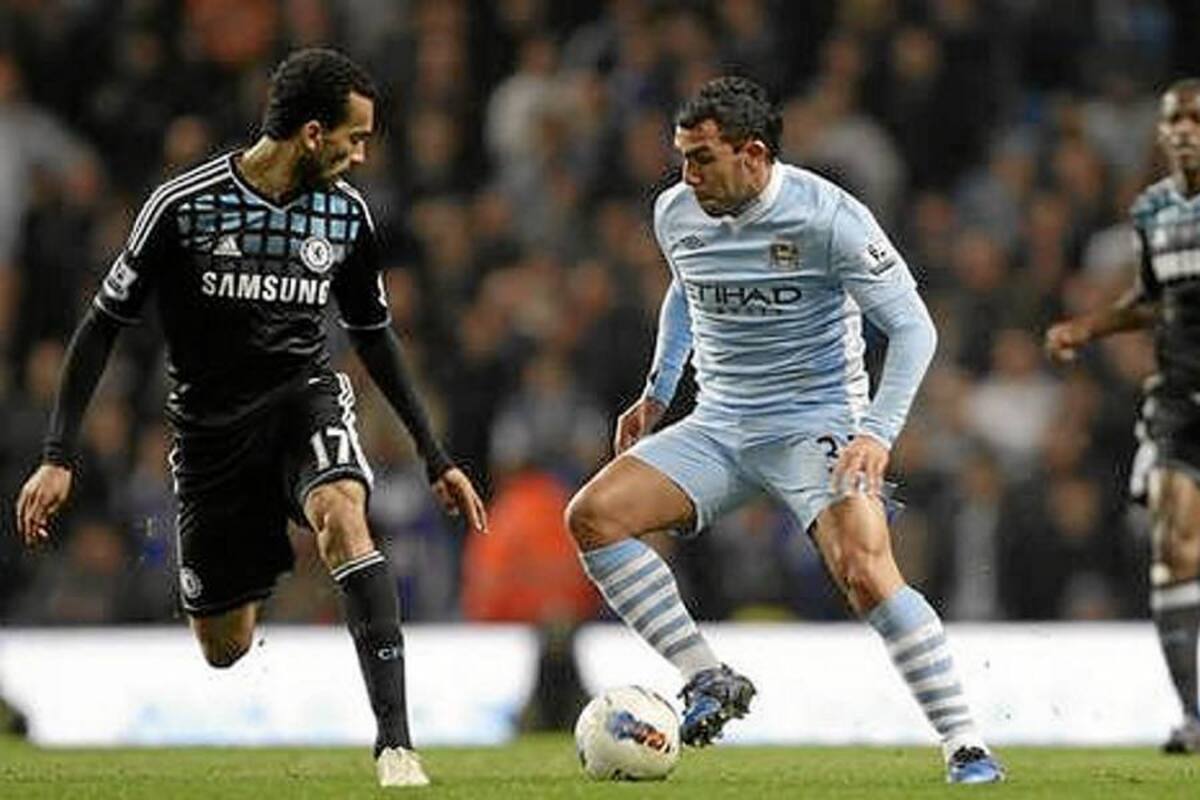 Carlos Tévez volvió a jugar con el Manchester City (Foto: Tomada de Internet/VANGUARDIA LIBERAL)